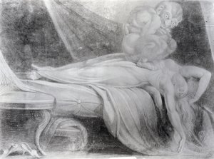 La pesadilla, 1781 de Johann Heinrich Füssli